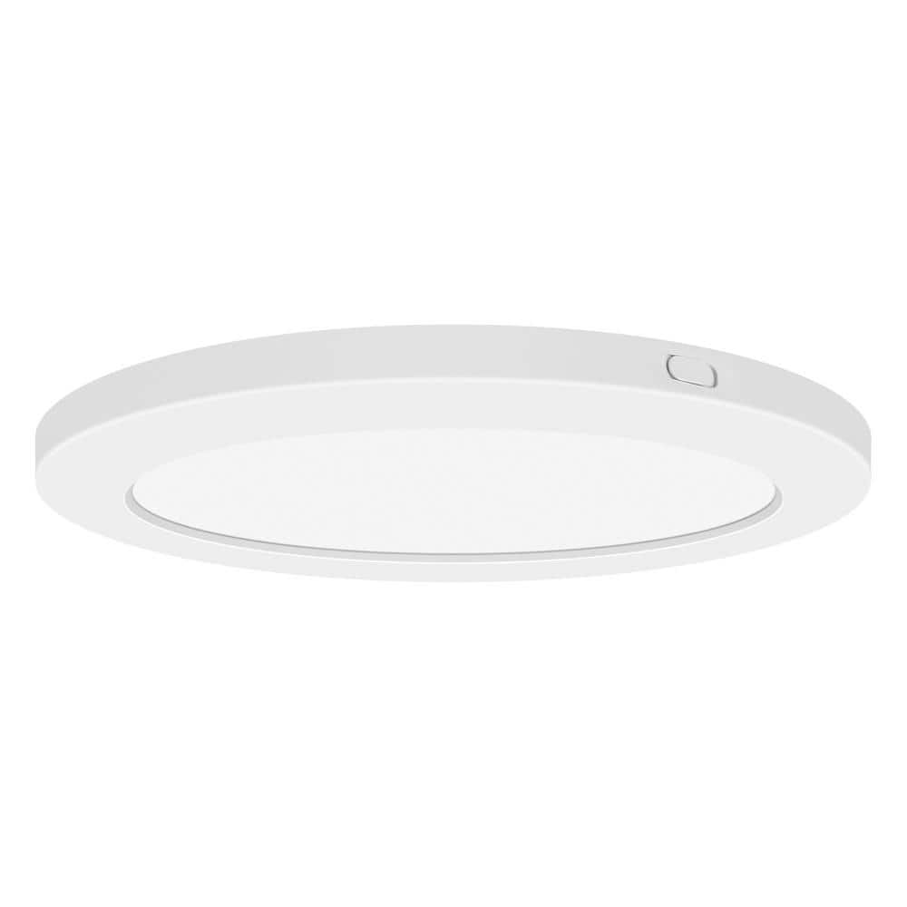 ModPLUS White Acrylic LED Flush Mount Ceiling Light