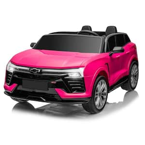 2-Seater Licensed Blazer Ride on Car Toy with Parent Remote Control, 3 Speeds, Wireless Music, MP3 Player, Pink