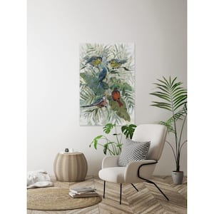 18 in. H x 12 in. W "Morning Birds III" by Marmont Hill Printed Canvas Wall Art