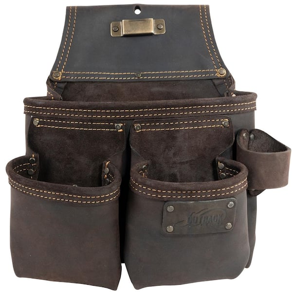 OX TOOLS Pro 3 Pouch Oil-Tanned Leather Framer's Tool Bag