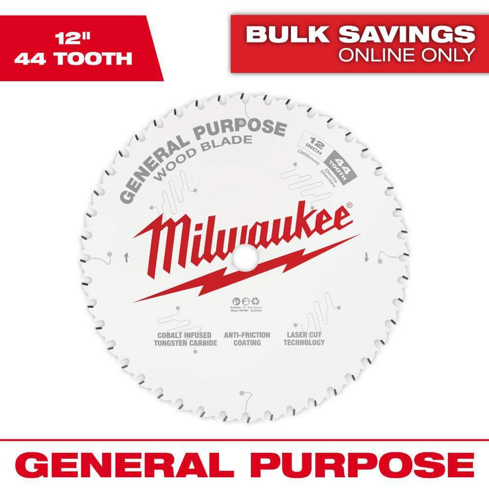 12 in. x 44-Tooth General Purpose Circular Saw Blade price history on PriceWatchPro