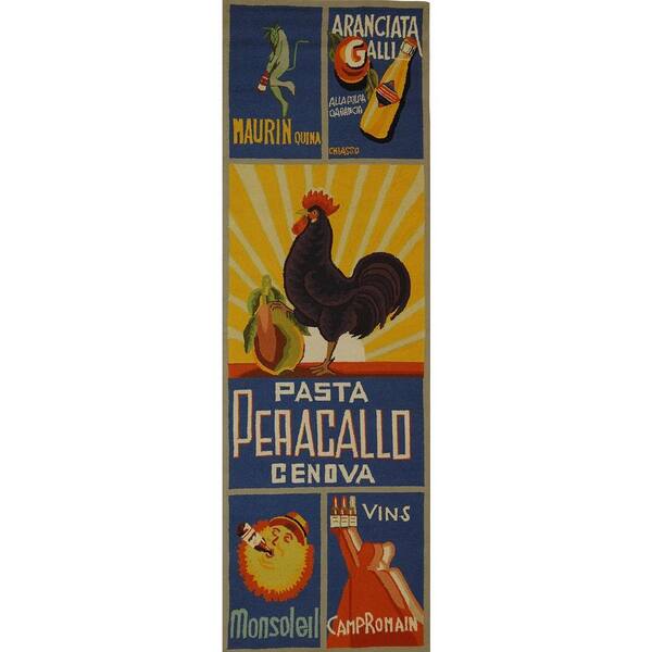 SAFAVIEH Chelsea Blue 3 ft. x 4 ft. Animal Print Area Rug