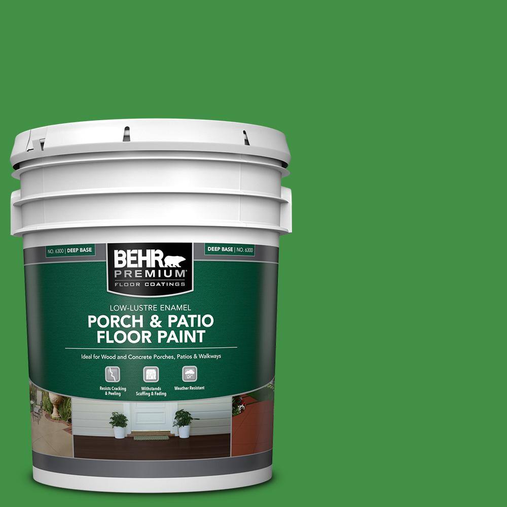5 gal. #P390-7 Park Picnic Low-Lustre Enamel Interior/Exterior Porch and Patio Floor Paint price history on PriceWatchPro