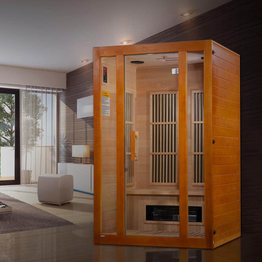 Maxxus 2-Person Canadian Hemlock FAR Infrared Sauna
