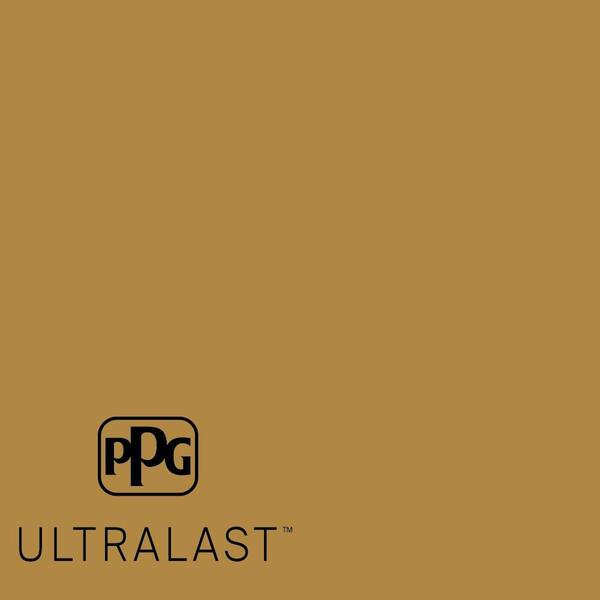 PPG UltraLast 1 qt. #PPG1106-7 Butterscotch Ripple Matte Interior Paint and Primer