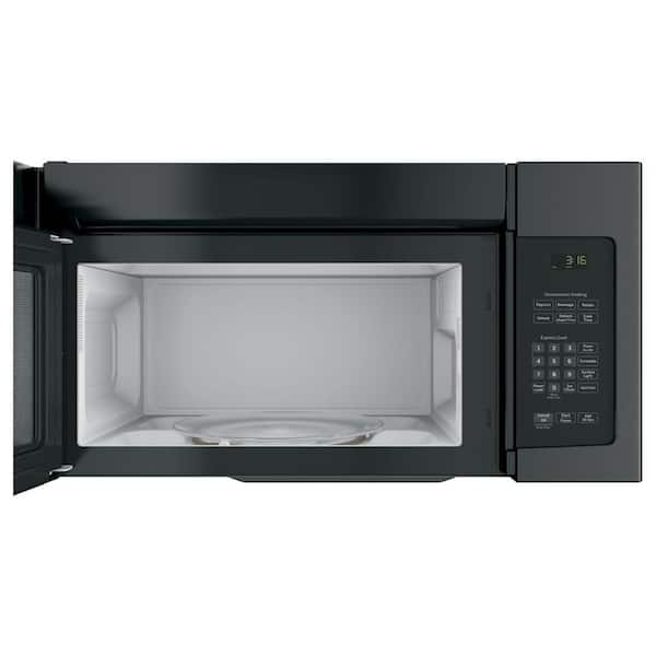 GE 1.6 cu. Ft. Over the Range Microwave in Black JVM3162DJBB The