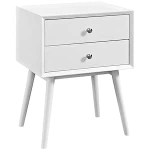 Dispatch White Nightstand in