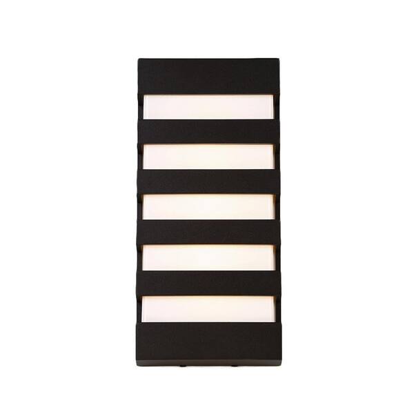 WAC Lighting Folsom 14 in. Bronze Integrated LED Outdoor Wall Sconce, 3000K