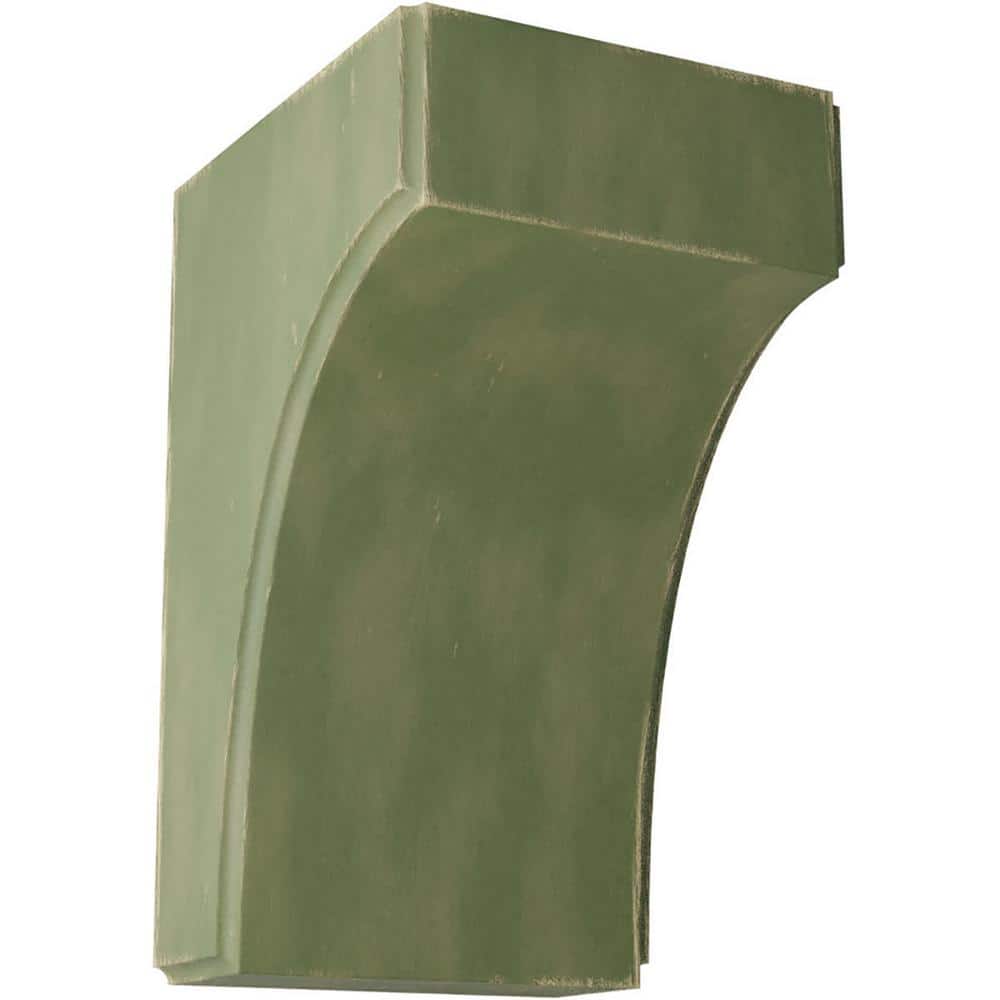 3-1/2 in. x 6 in. x 4 in. Restoration Green Clarksville Wood Vintage Decor Bracket price history on PriceWatchPro