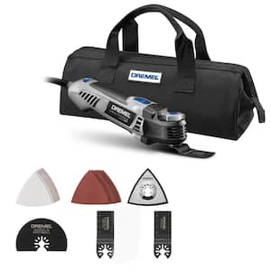 Multi-Max MM50 5 Amp Variable Speed Corded Oscillating Multi-Tool Kit with 16 Accessories and Storage Bag