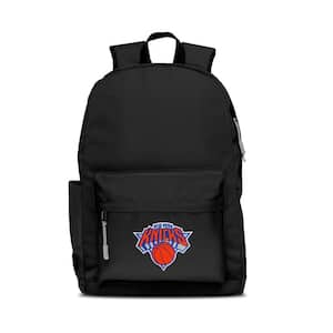 New York Knicks 17 in. Black Campus Laptop Backpack