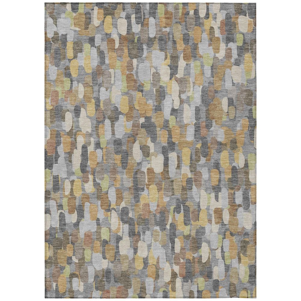 Chantille Machine Washable Indoor/Outdoor Abstract ACN2451 Gray 3 ft. x 5 ft. Area Rug price history on PriceWatchPro