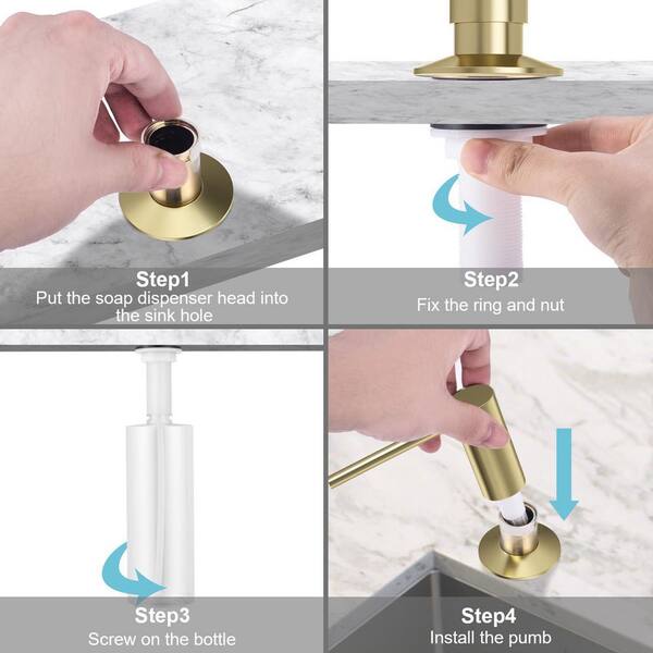 How to Install Soap Dispenser Kitchen Sink: Easy Step-by-Step Guide