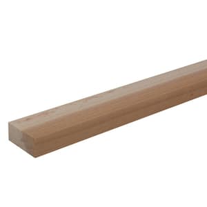 1 in. x 2 in. x 8 ft. Select Tight Knot Kiln Dried Cedar Board
