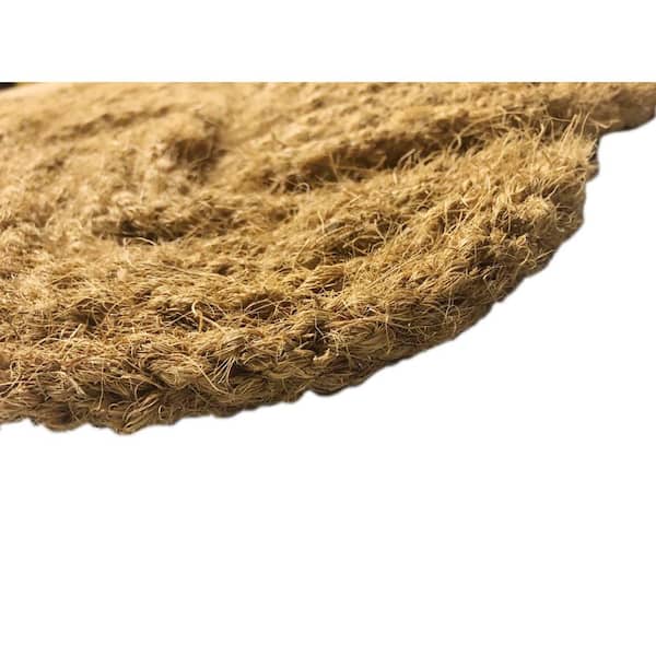 Rope Natural 18 in. x 30 in. Coir Door Mat