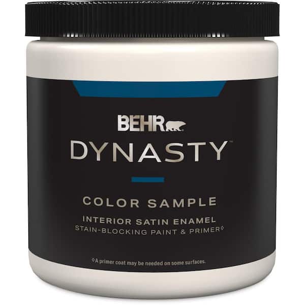 BEHR DYNASTY 8 oz. Deep Base Satin Blocking Interior/Exterior Paint and Primer