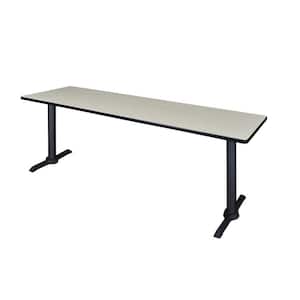 Bucy 84 in. x 24 in. Maple Training Table