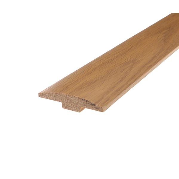 ROPPE Crystal 0.28 in. Thick x 2 in. Wide x 78 in. Length Wood T-Molding