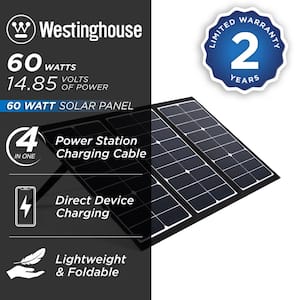 60-Watt Portable Solar Panel for iGen160s, iGen200s, iGen300s, iGen600s, and iGen1000s Power Stations