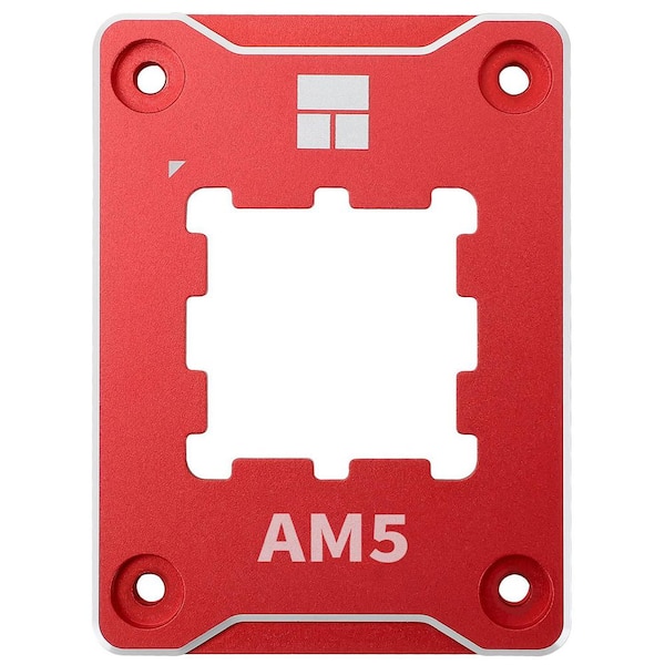 Lukyamzn CPU Contact Frame Anti-Bending Buckle for AM5 Secure Frame Kit Red Aluminum Durable Easy Install