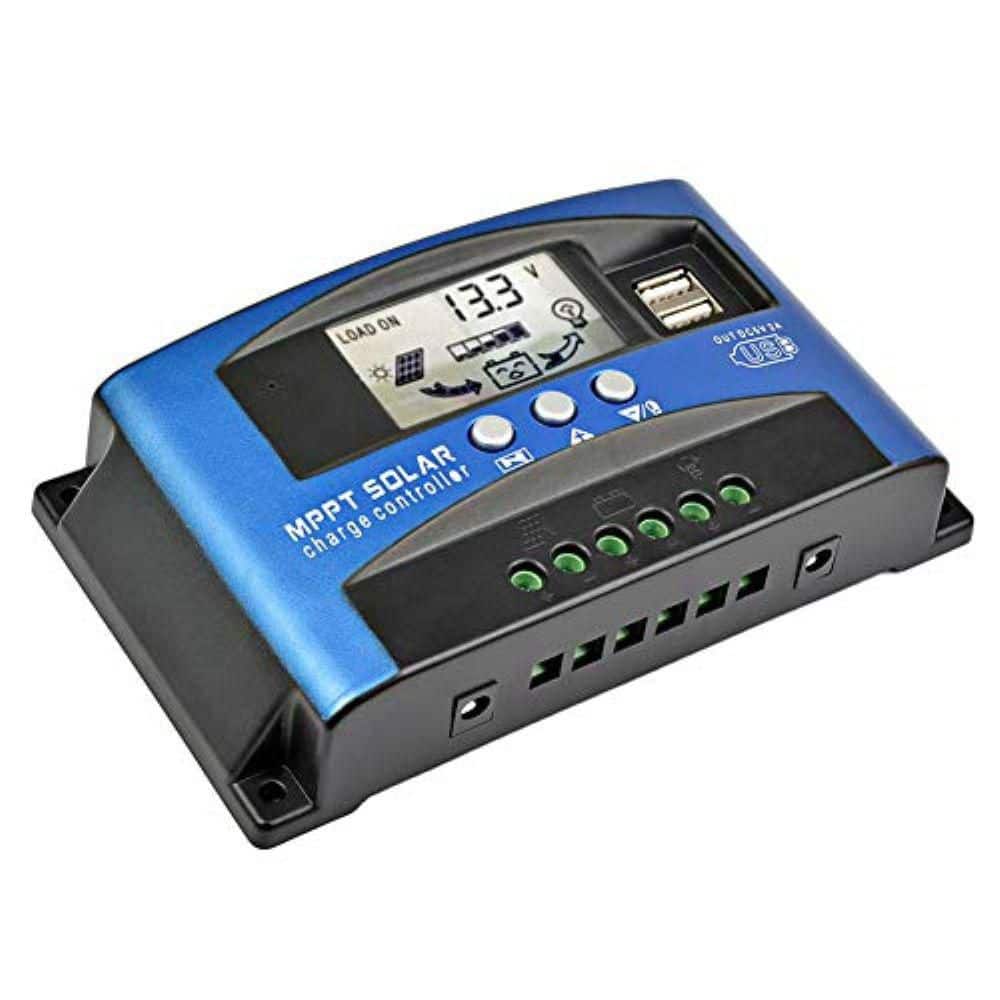 Yichuhaoxi 24-Volts 50-amps Solar Charge Controller with LCD Display ...