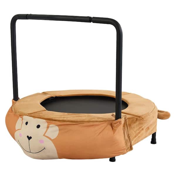 36 in. Trampoline for Kids 3-7, Fun and Safe, Foldable Design, Indoor/Outdoor Use