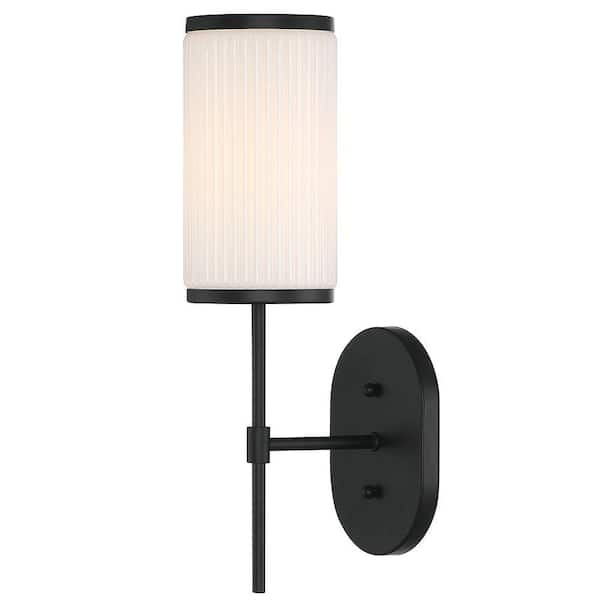 home depot black wall sconce