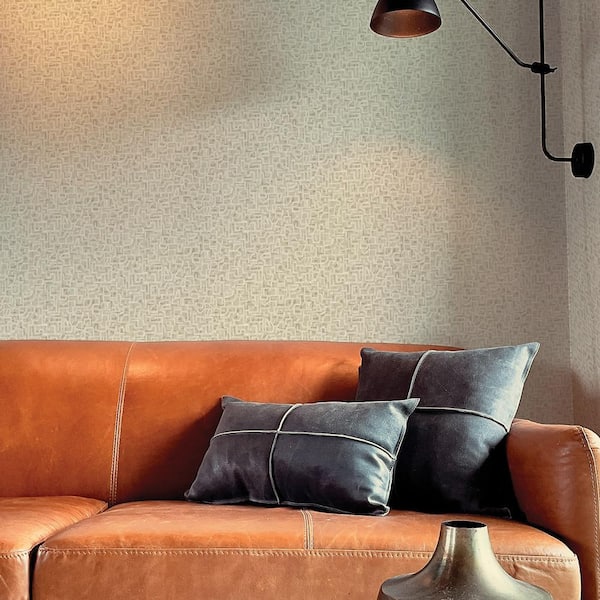 Fawn Glyph Geo Unpasted Wallpaper Roll (Covers 56 sq. ft.)