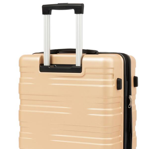 Luggage Away New Sand Beige Large 28 TSA Lock High Quality