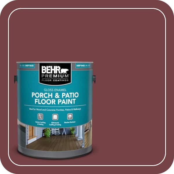 1 gal. #MQ1-15 Rumors Gloss Enamel Interior/Exterior Porch and Patio Floor Paint