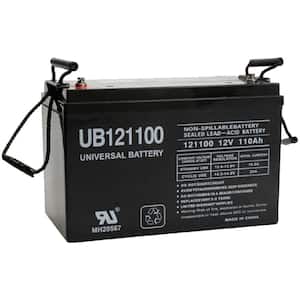 12-Volt 110 Ah I6 Terminal Sealed Lead Acid (SLA) AGM Rechargeable Battery