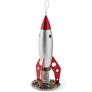 Rocketship Bird Feeder