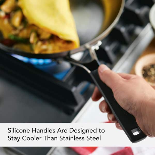 Kitchenaid 12 Stainless Steel Skillet Light Silver : Target