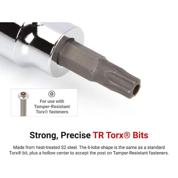 3/8 in. Drive x TR30 Tamper-Resistant Torx Bit Socket