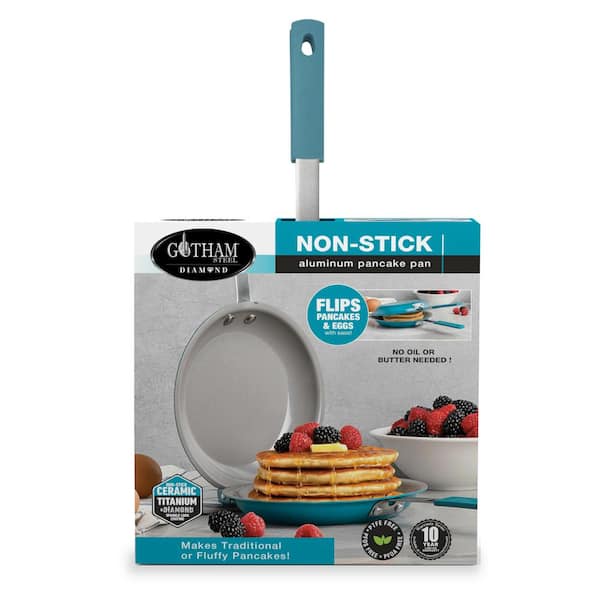 Pancake Pan with Handle 7 Animal Molds Pancake Maker Pan for Kids Non-stick  Stovetop Egg