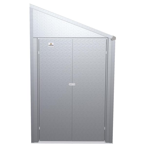 Arrow Yardsaver 4 ft. W x 7 ft. D x 7 ft. H Metal Shed 26 sq. ft.