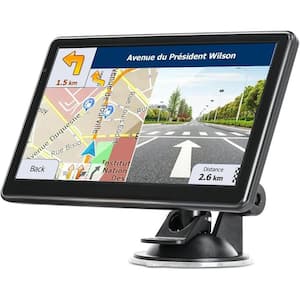 GPS Navigator for Car, Truck with 7 in. Touch Screen, Latest Maps, Support Voice Guidance, Speed and Red Light Warning