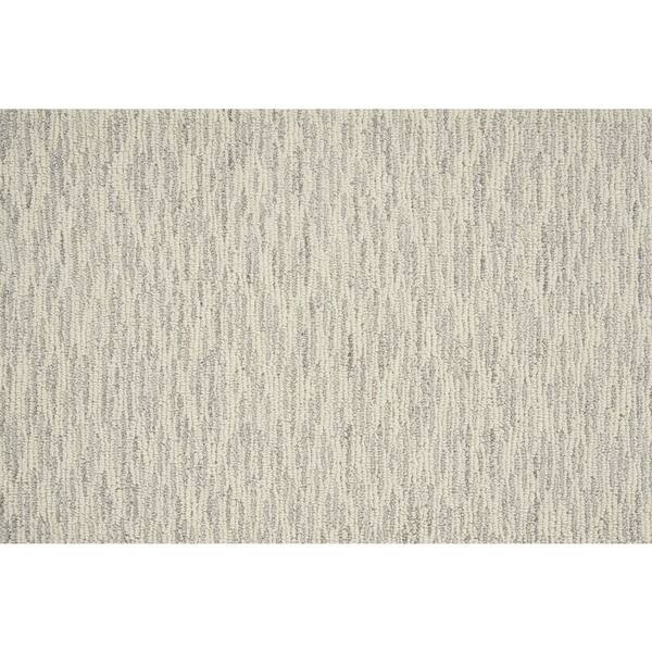 Natural Harmony Oceanic Tweed Linen Custom Area Rug with Pad