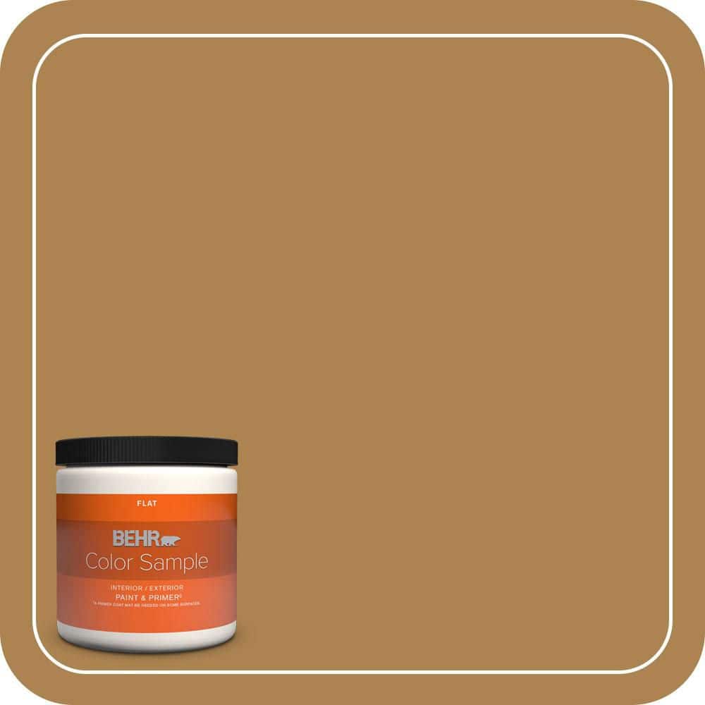 8 oz. #S300-6 Harvest Time Flat Interior/Exterior Paint & Primer Color Sample price history on PriceWatchPro