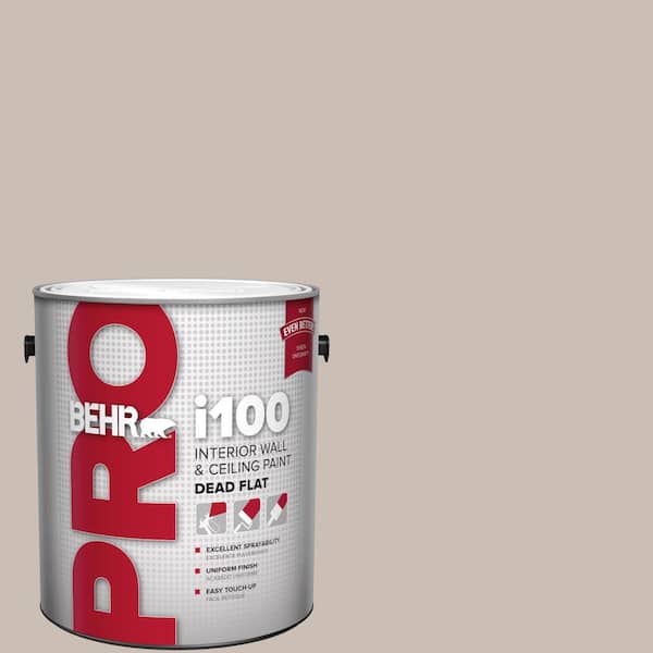 1 gal. #N180-3 Race Track Dead Flat Interior Paint