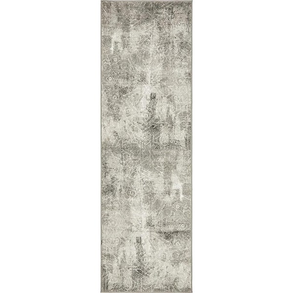Sofia Rainier Dark Gray 2' 0 x 6' 7 Runner Rug