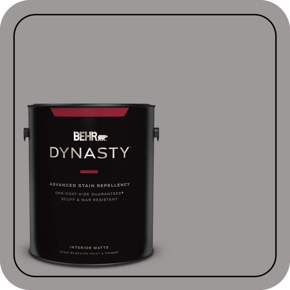1 gal. Home Decorators Collection #HDC-NT-10A Dolphin Gray One-Coat Hide Matte Interior Stain-Blocking Paint & Primer price history on PriceWatchPro