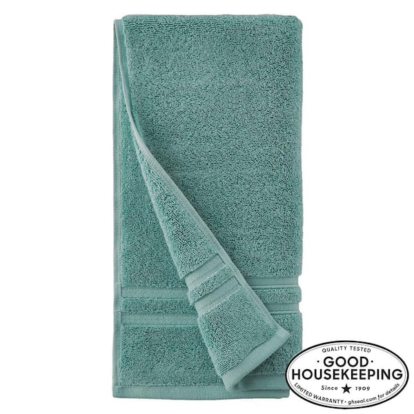 Home Decorators Collection Turkish Cotton Ultra Soft Aloe Green Wash Cloth