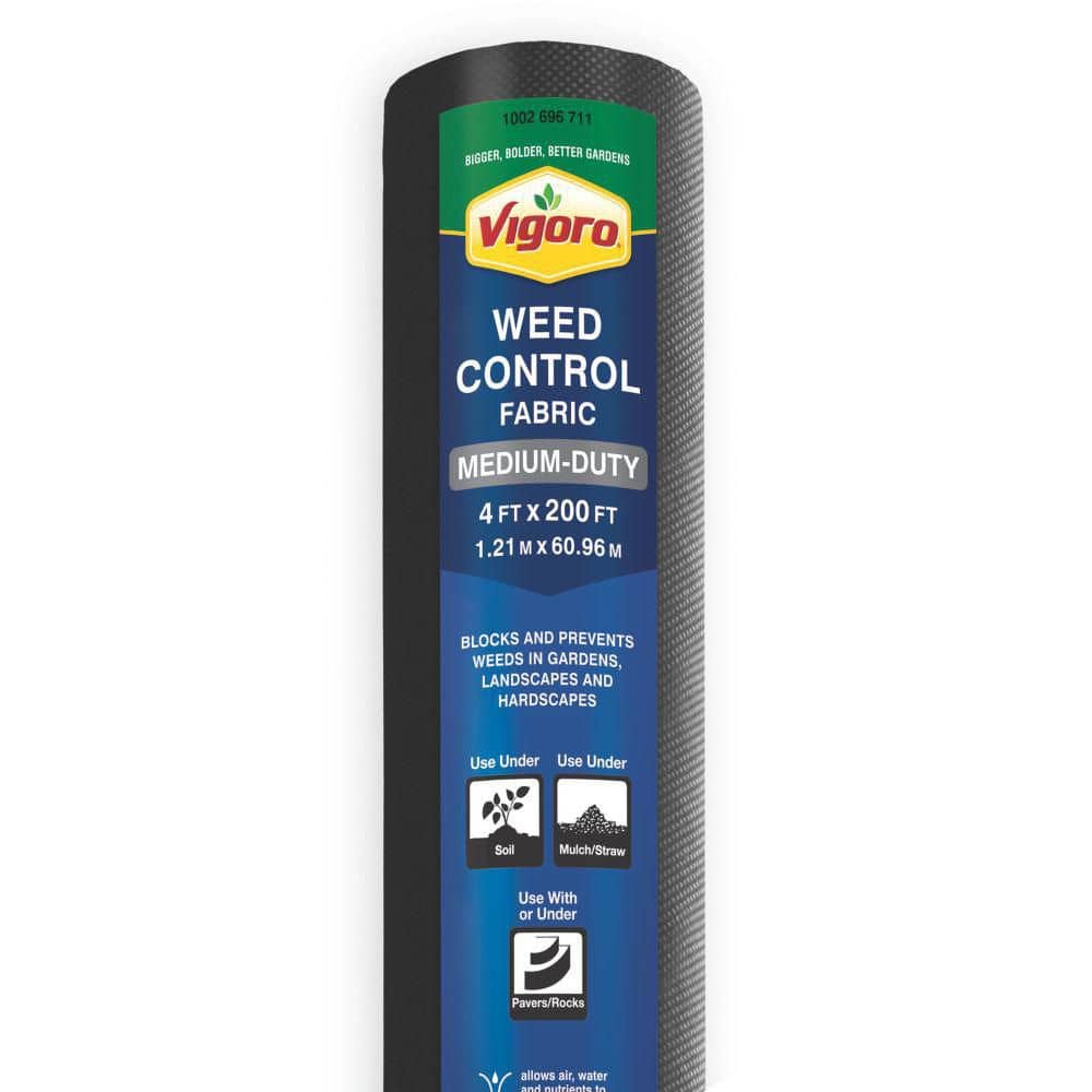 Vigoro 4 ft. x 200 ft. Medium Duty Point Bond Weed Barrier