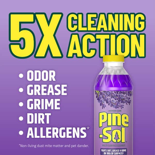 Pine-Sol 80 oz. Lavender All-Purpose Cleaner (2-Pack) C-328280467