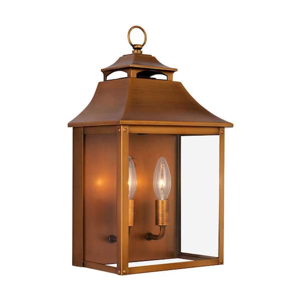Generation Lighting Galena 17 in. H Natural Copper Outdoor