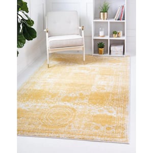 Yellow 10 ft. x 14 ft. Bromley Area Rug