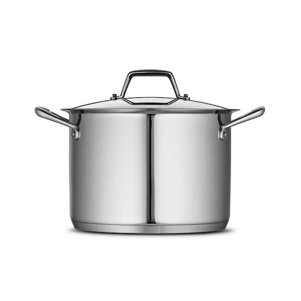 Tramontina Gourmet Prima 8-Piece Stainless Steel Cookware Set 80101/201DS -  The Home Depot