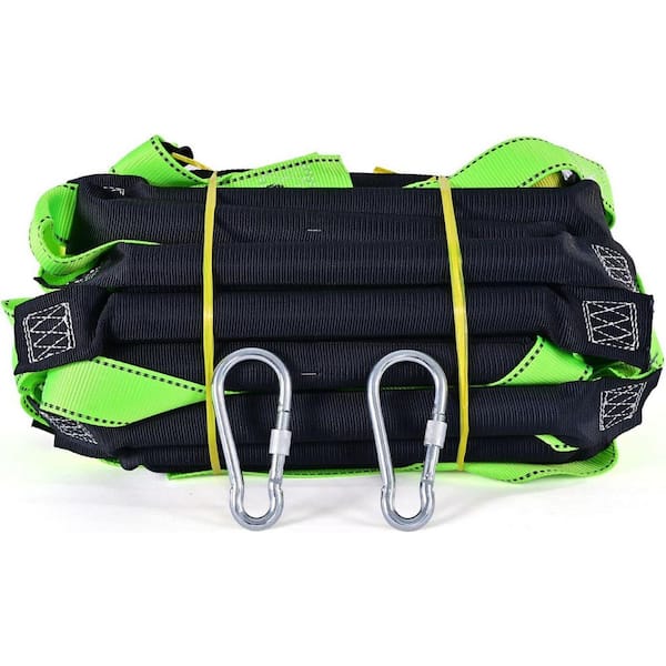 Fire Escape Ladder for 32 (10M) Feet Portable Safety Rope for Emergency Ladder with 2-Hooks for Kids and Adults
