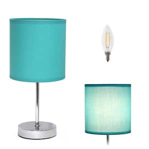 11.81 in. Mini Table Lamp with Feit LED Bulb Included